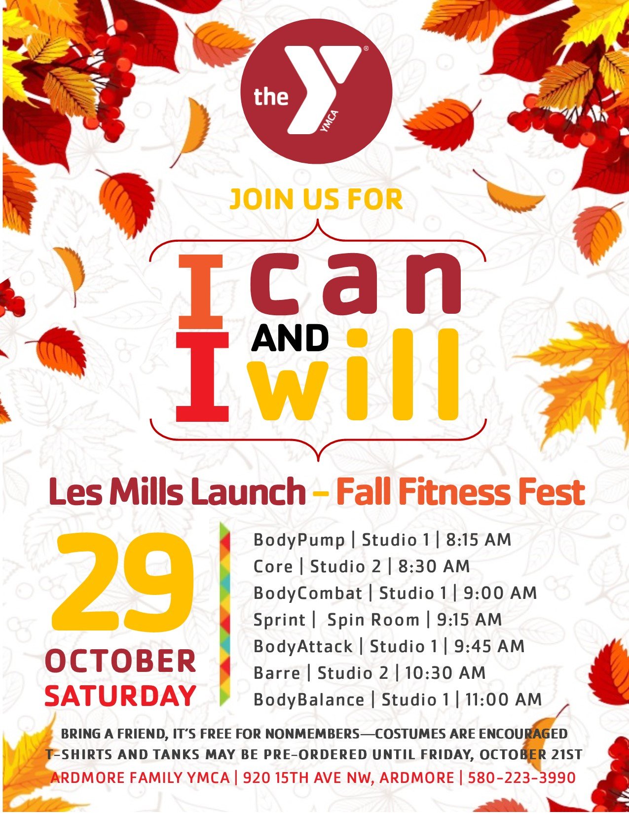 Fall Fitness Festival The Ardmore Family YMCA